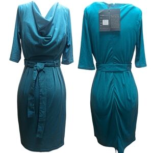 NWT REBORN Teal Designer Showroom Career Comfort Business Casual Church Spring S